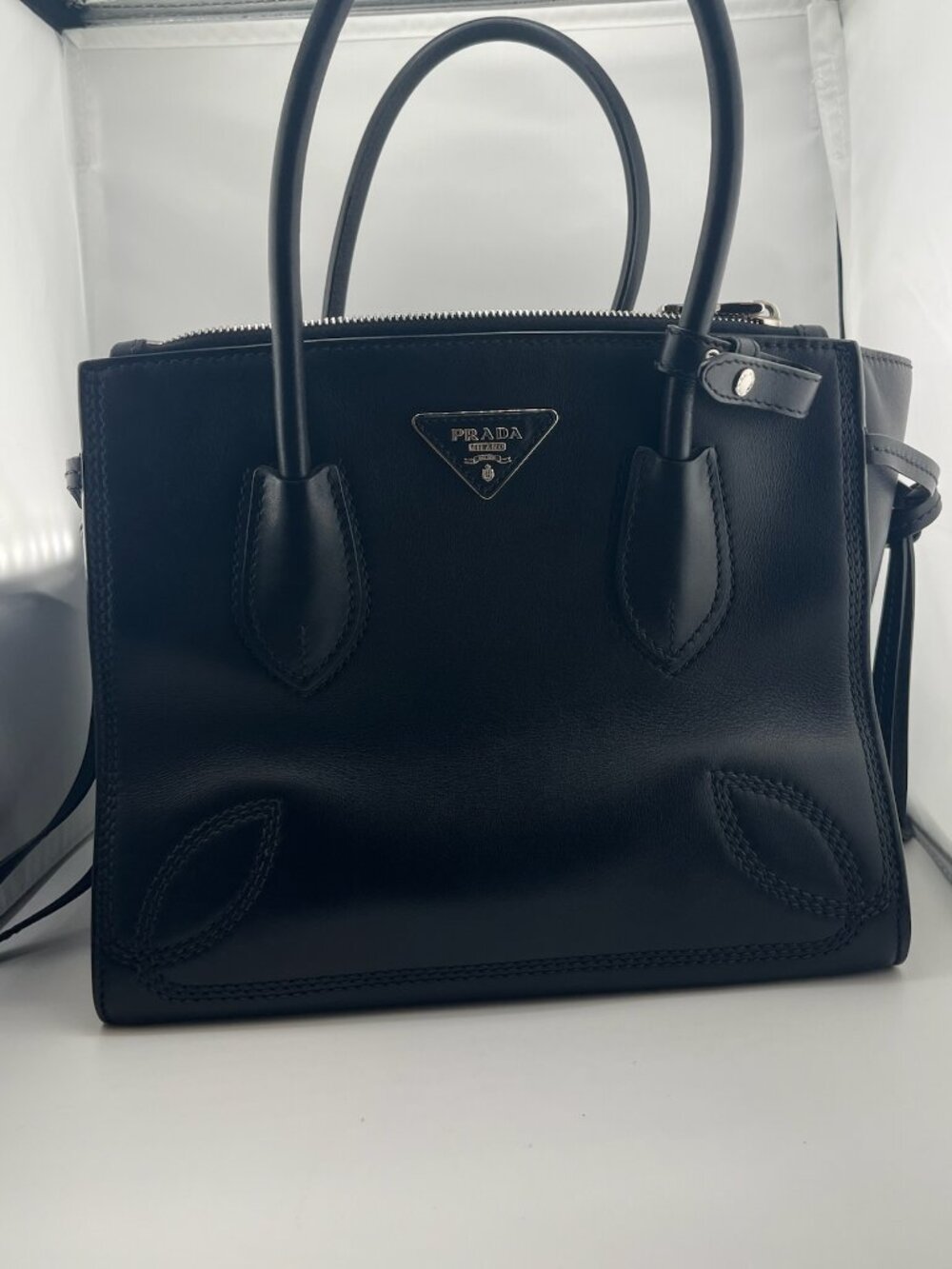 #R21 Prada Black Tote